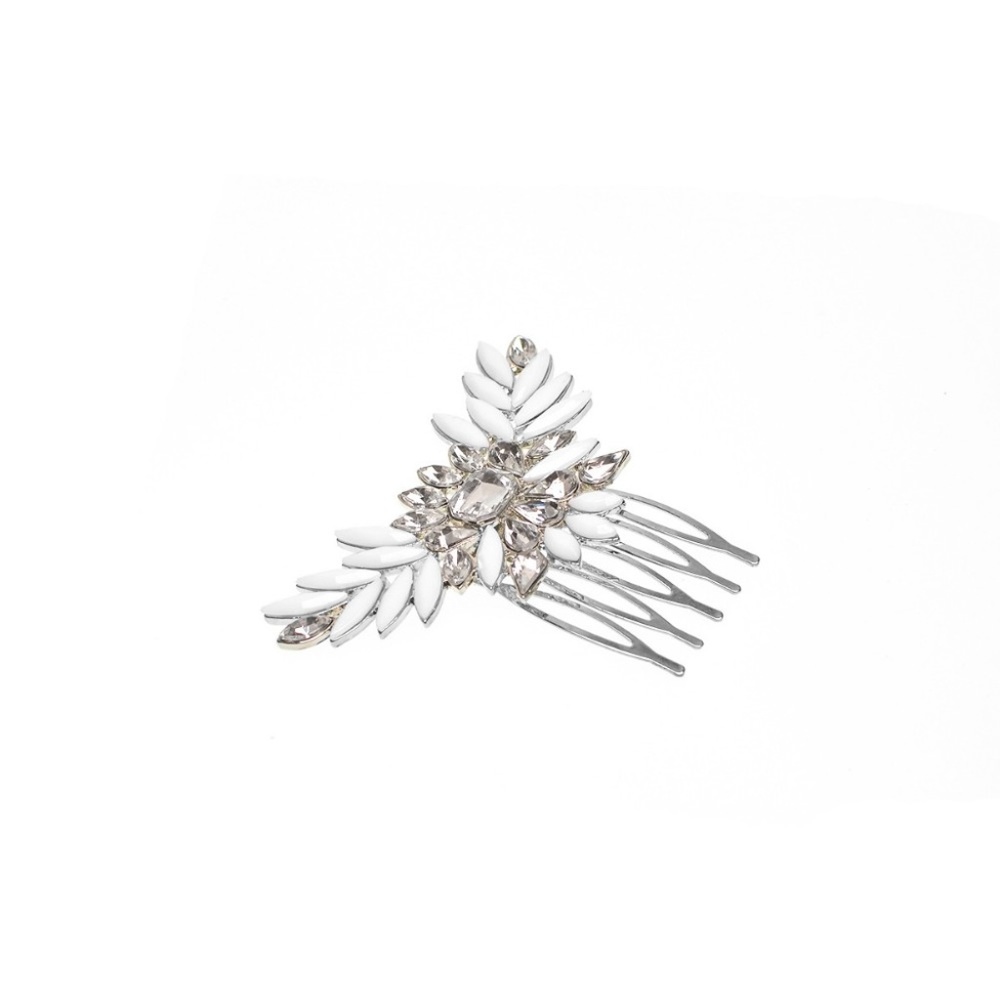 Gorgeous CZ Bridal Hair Clip, Brand NEW - Picture 2 of 4